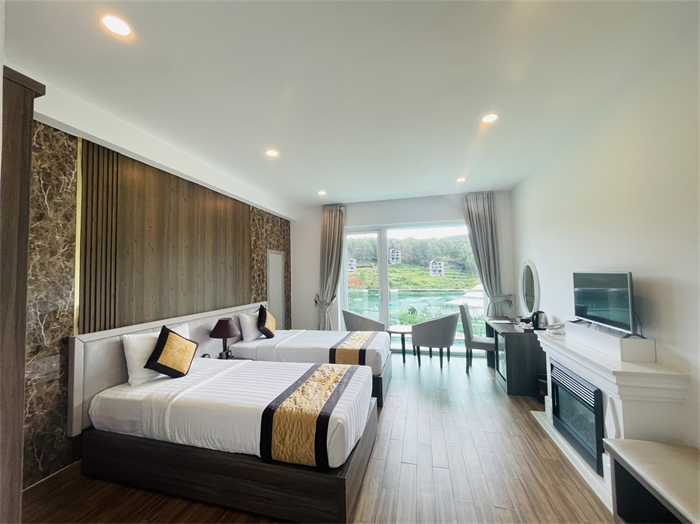Villa 04 Phòng Ngủ Hướng Hồ